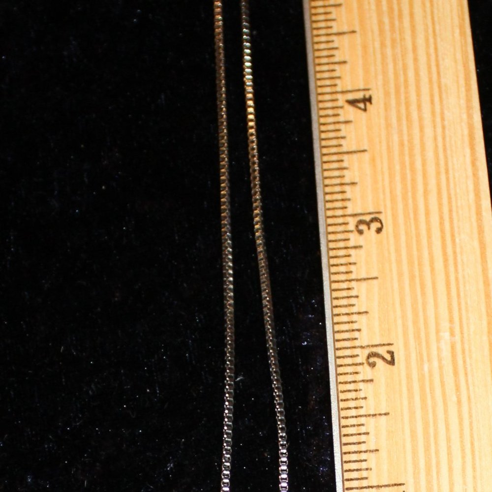 Floating Rhinestone Cross Necklace - Picture 2 of 3